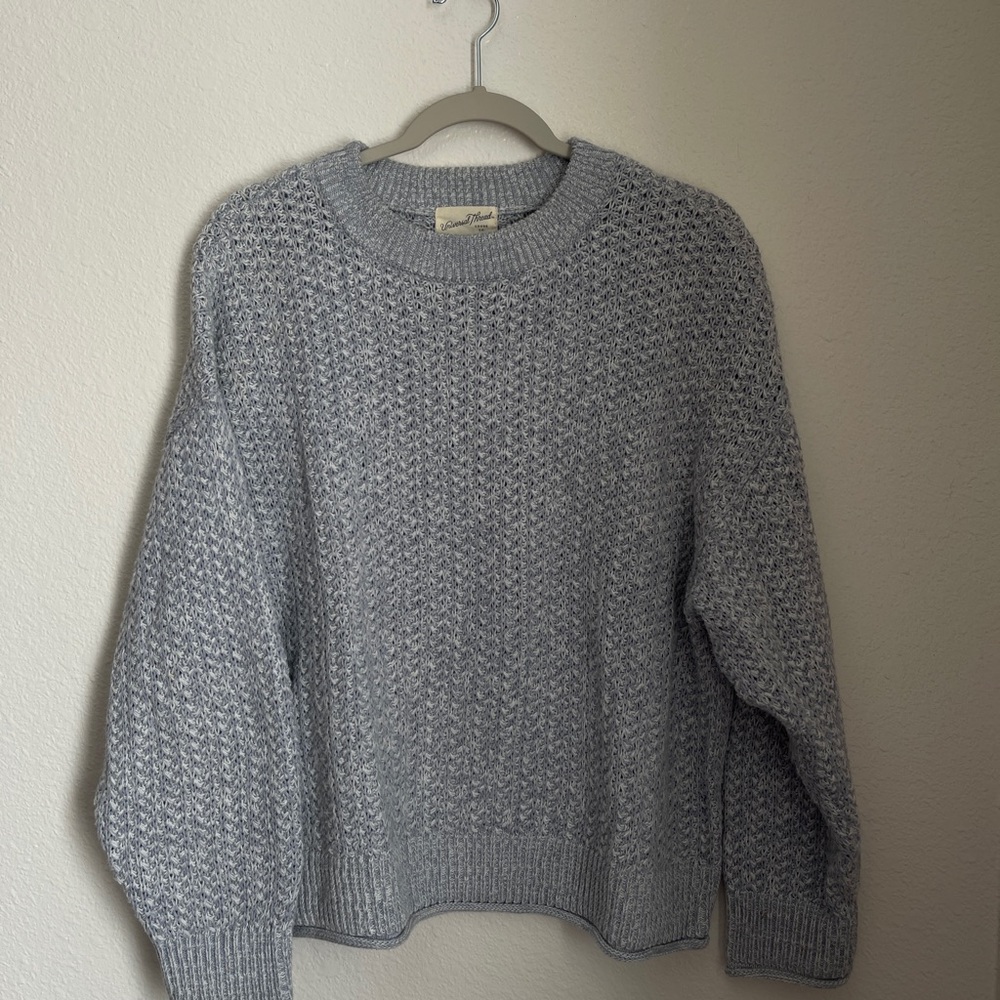Universal Thread Blue and White Sweater